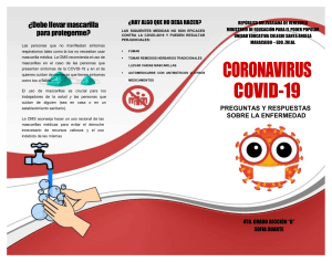 Preguntas y Respuestas COVID-19 para Niños: Mascarillas y Prevención