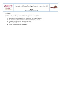 Tarea: Línea de Tiempo sobre la Web - Desarrollo de Aplicaciones