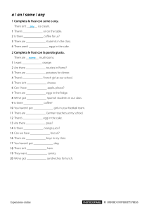 13 A An Some Any