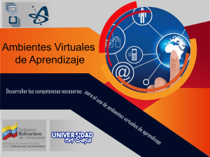 Ambientes Virtuales de Aprendizaje: Formación Docente