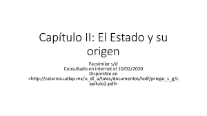 El Estado y su Origen: Conceptos Clave y Elementos