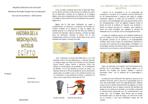 Medicina en el Antiguo Egipto: Historia y Avances
