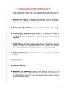 Propuesta de Tesis: Guía y Estructura