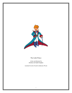 The Little Prince Excerpt: Imagination & Encounters