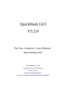 UserManual quick hash GUI