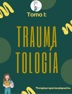 Tomo Traumatología Terapia ocupacional Apuntes pagenumber