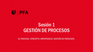 Sesion 1 - Gestión de Procesos en la Organización