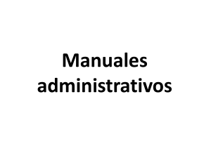 Manuales Administrativos: Concepto, Objetivos y Clasificación