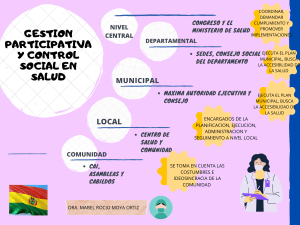 Gestión Participativa y Control Social en Salud - Bolivia