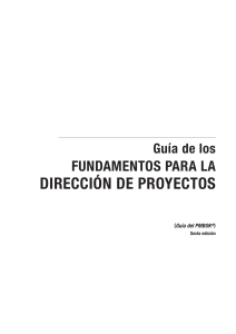 Guía PMBOK 6ta Edición: Fundamentos Dirección de Proyectos