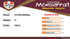 Energía Mecánica III: Esquema de Clase Física 5to Secundaria
