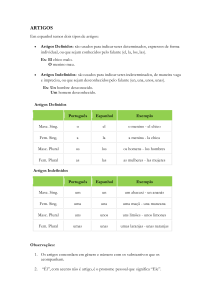 Artigos Definidos e Indefinidos em Espanhol: Guia Gramatical