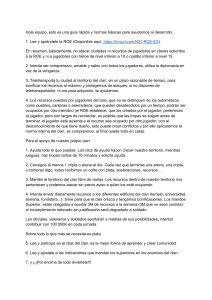 Guía y Normas del Clan: Estrategia y Colaboración