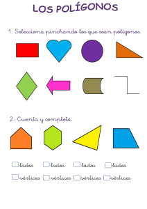 Polígonos: Ejercicios de Geometría para Primaria