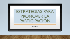 Estrategias para Promover la Participación Familiar en Educación