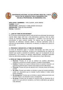 Toma de Decisiones: Proceso, Tipos y Herramientas
