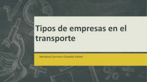 Tipos de Empresas de Transporte: Clasificación y Ejemplos