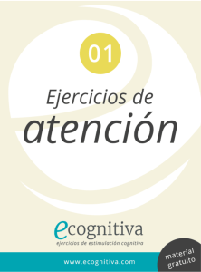 Ejercicios de Atención: Estimulación Cognitiva para Adultos