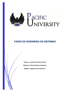 Fases de la Ingeniería de Sistemas: Análisis y Desarrollo