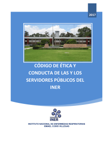 Código de ética y conducta de las y los servidores públicos del INER