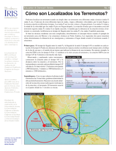 Localización de Terremotos: Guía Simple de Ondas Sísmicas