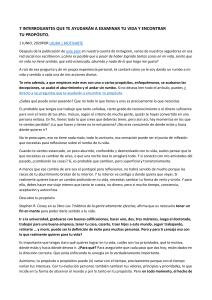 Encuentra tu Propósito: 7 Preguntas Clave para Reflexionar