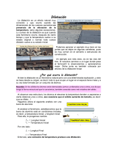 Dilatación Térmica: Explicación y Ejercicios Resueltos