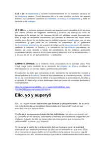 Ello, Yo y Superyó: Teoría de la Personalidad de Freud