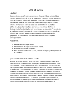 Uso de Suelo y Licencia de Construcción: Guía Informativa