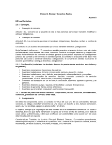 Contratos: Concepto, Clasificación y Elementos Esenciales