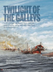 Battle of Lepanto 1571: Christian vs. Muslim Naval Warfare