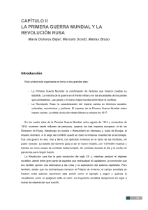 Primera Guerra Mundial y Revolución Rusa: Análisis Histórico