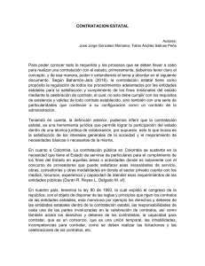 Contratación Estatal en Colombia: Ley 80 y Etapas