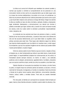 Ética, Valores y Sociedad: Un Análisis Profundo