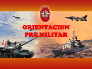 Orientación Pre Militar: Vocación y Valores