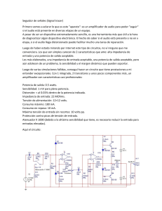 Seguidor de Señales: Diagrama de Circuito de Audio de Alta Sensibilidad