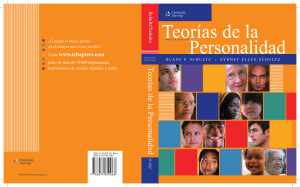 Teorías de la Personalidad: Schultz - Libro de texto