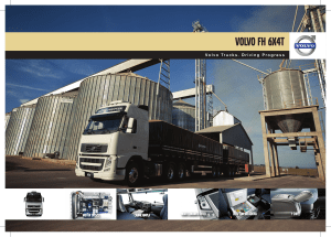 Volvo FH 6x4t: Especificação Técnica Detalhada