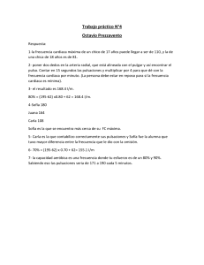 Trabajo Práctico: Frecuencia Cardíaca y Cálculo
