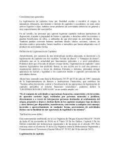 Legitimación de Capitales: Definición, Etapas y Legislación
