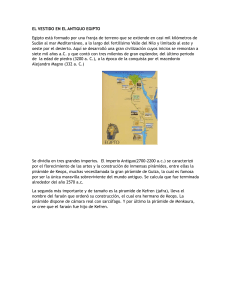 Vestimenta en el Antiguo Egipto: Materiales, Estilos y Significado