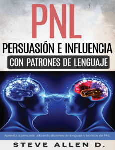 PNL Persuasión e influencia