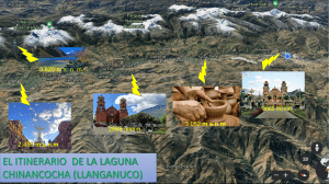Itinerario de la Laguna Chinancocha (Llanganuco)