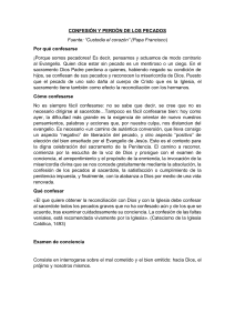 Confesión y Perdón de los Pecados: Guía Católica