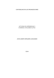 Aplicación del PUC: Ejercicios de Contabilidad
