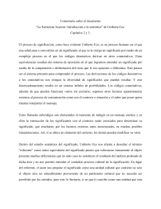 Umberto Eco Semiótica