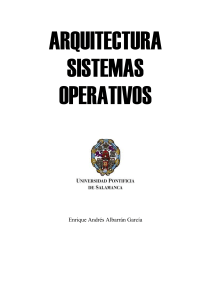 Arquitectura de Sistemas Operativos