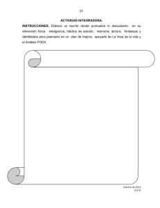 Actividad Integradora: Plan de Mejora Personal