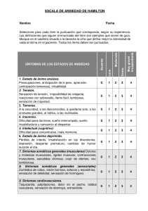 Escala de Ansiedad de Hamilton
