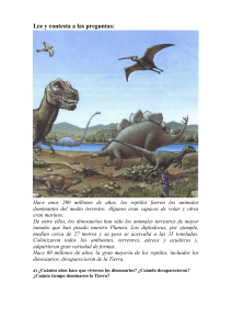 Dinosaurios: Lectura y Preguntas para Niños